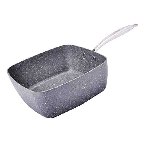 aycpg Sartén casa cazo Multi-función Pan Piedra Maifan Antiadherente for cocinar friendo el día de la Madre Libre de Humo