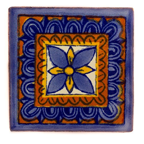 Azulejos Mexicanos Artesanales de Talavera de 5cm - Azulejo individual