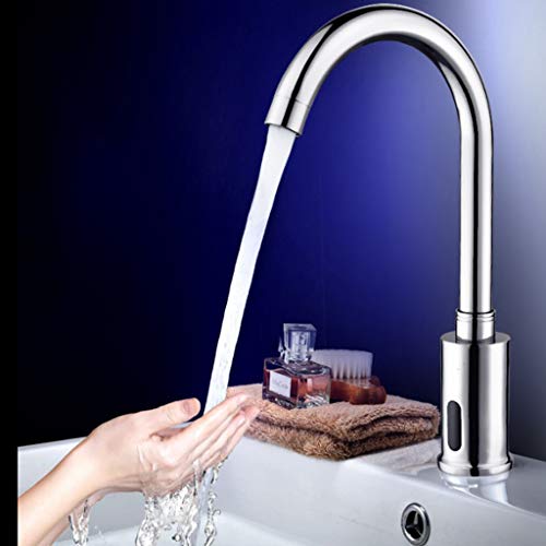 B Blesiya Grifo de Lavamanos sin Contacto Grifos Automático de Sensor Infrarrojo para Baño