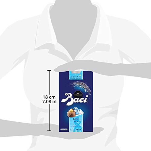 Baci Bombones Leche con Cobertura de Cacao, Relleno de Crema de Chocolate y avellanas