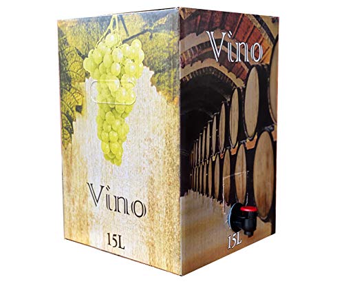 Bag in Box 15L Vino cosechero vino tinto joven de Bodega Los Corzos (20 Botellas de 750 ml)