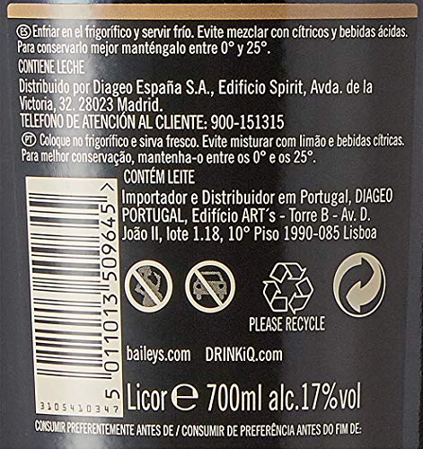 Baileys Licor Coffee Flavour - 700 ml