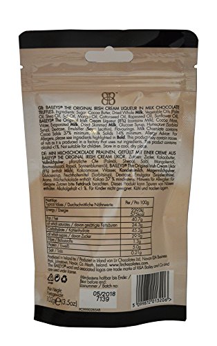 Baileys The Original Irish Cream Mini Delicias - Trufas de chocolate con leche 102G x 3 paquetes