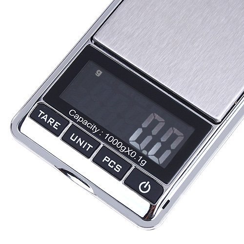 Balanza Electrónica - Báscula Digital de Precisión - Rango Pesaje. 0,1Gr - 1.000Gr