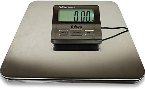 Balanza postal de paquete digital profesional Futura 200Kg / 100g Alimentado por la red y baterías incluidas