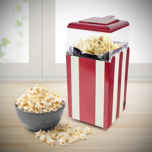 Balvi Máquina Palomitas Pop Corn! Palomitero de cocción por Aire Caliente, sin Grasas o aceites Plástico