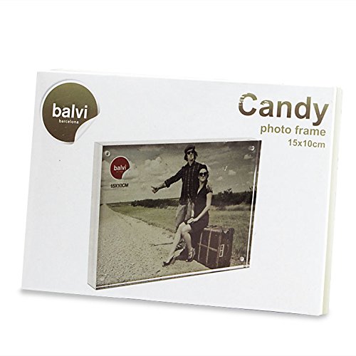 Balvi Marco Candy Marco magnético para Foto de 10x15 cm Modelo de sobremesa Acrílico 10x15 cm