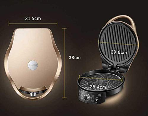Bandeja de horno eléctrico de doble cara multi-función térmica venta de pasteles eléctrica ama de casa de gofres cocina bandeja de la máquina de crepes antiadherente for hacer 1500W parrilla cocina de