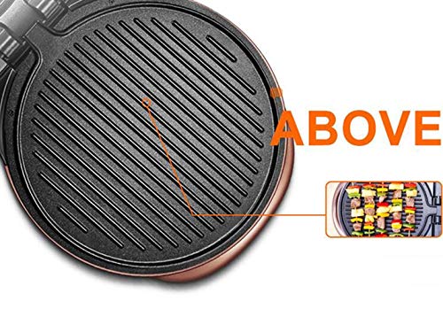 Bandeja de horno eléctrico de doble cara multi-función térmica venta de pasteles eléctrica ama de casa de gofres cocina bandeja de la máquina de crepes antiadherente for hacer 1500W parrilla cocina de