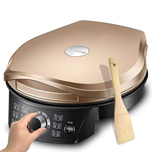 Bandeja de horno eléctrico de doble cara multi-función térmica venta de pasteles eléctrica ama de casa de gofres cocina bandeja de la máquina de crepes antiadherente for hacer 1500W parrilla cocina de