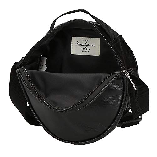 Bandolera Redonda Pepe Jeans April Negra