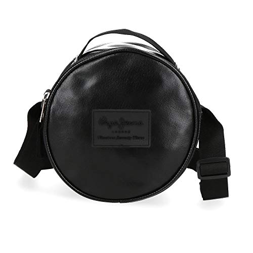 Bandolera Redonda Pepe Jeans April Negra