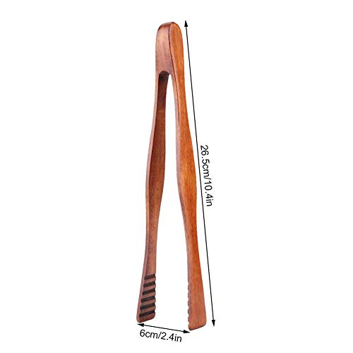 Barbacoa de Madera Pinzas Barbacoa Clip Buffet Comida Pinzas Pan Filete Cocina Abrazadera Herramienta de Servicio