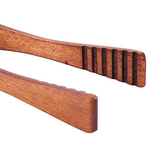 Barbacoa de Madera Pinzas Barbacoa Clip Buffet Comida Pinzas Pan Filete Cocina Abrazadera Herramienta de Servicio