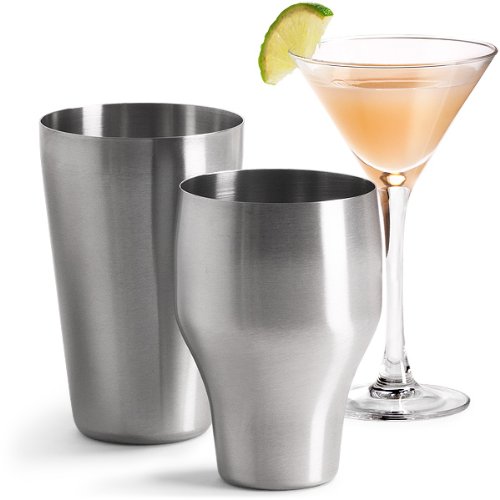 Bar@Drinkstuff - Coctelera francés por - 2 pieza cocktail shaker | coctelera de acero inoxidable, coctelera boston