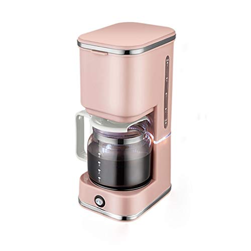 Barir Máquina de café de Filtro, 550W, diseño antigoteo, Filtro Desmontable y Placa calefactora, conservación del Calor Durante 40 Minutos, 5 Tazas, Gratis, Negro