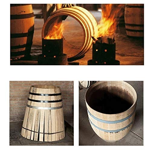 Barril de Roble gabinete del vino, decorativa del barril de cerveza, barra de madera Vitrina, estante del vino Botella Y Vidrio Locker, Expositor de madera natural, almacenamiento Bodega Decoración