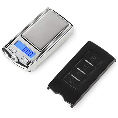 Báscula Digital De Bolsillo Mini Balanza Electrónica Escala De Llave De Coche Joyas Escala De Oro Pesaje Electrónico Pesaje De Palma En Miniatura Precisión Escala De 0,01 Gramos