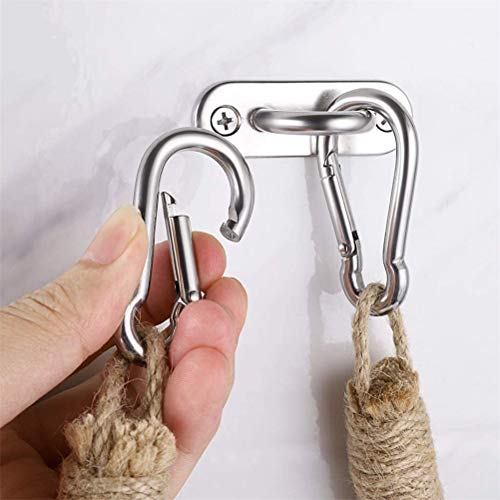 BASOYO - Portarrollos de papel higiénico (60 cm, cuerda industrial)