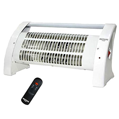 Bastilipo ECI-1200 Estufa Infrarrojo, 1200 W, Plástico, Blanco