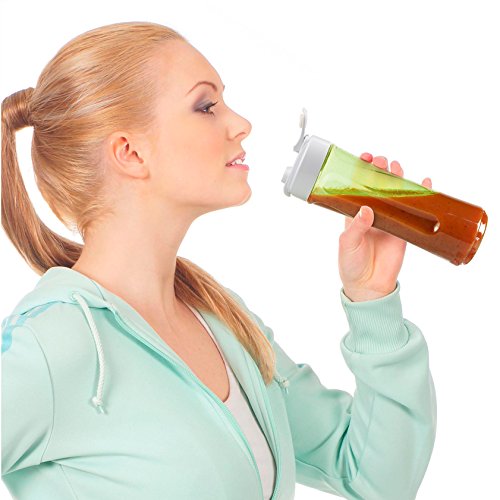 Batidora Tristar BL-4435 – Con jarra que sirve como botella para beber – Volumen: 0,5 litros