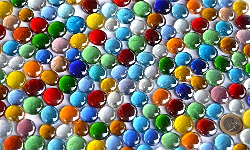 Bazare Masud e.K. HE-9IOK-OT33, Cristal, Multicolor, 500 gr de Bolas Planas