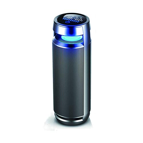 BCAH Purificadores De Aire, Purificador De Aire De Carga USB con Filtro Hepa AnióN De Aire Fresco Sensor De Infrarrojos para AutomóVil Limpiador De Aire Mejor para AutomóVil/Oficina En Casa