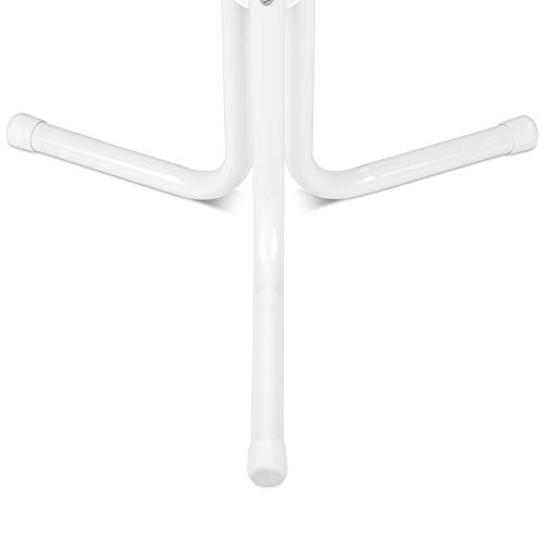 Beautissu Mesa Comedor Ø 60 cm - Mesa Redonda Mesa de Bar en Blanco - Resistente a Intemperie - Calidad gastronómica, Resistente al Calor