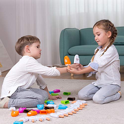 BeebeeRun Juguete de Matemáticas,Paletas de Hielo,Juegos Educativos Niños 3 4 5 6 Años