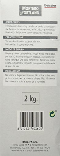 Beissier M50144 - Mortero porland 2 kg
