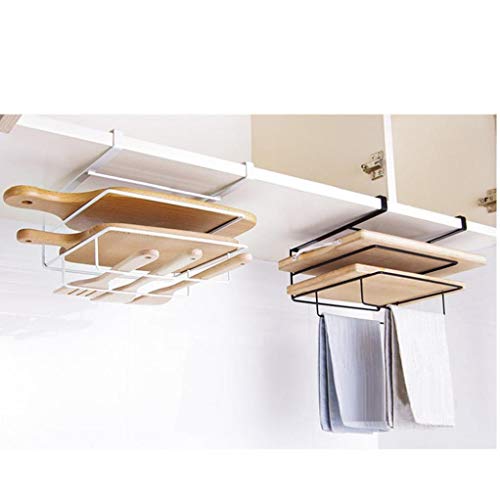 Beito Almacenamiento Poyo Tapa Estante de la Puerta Que cuelga del Metal del sostenedor de la Placa Soporte Platos Pan Tabla de Cortar de Cocina Escurridor Organizador