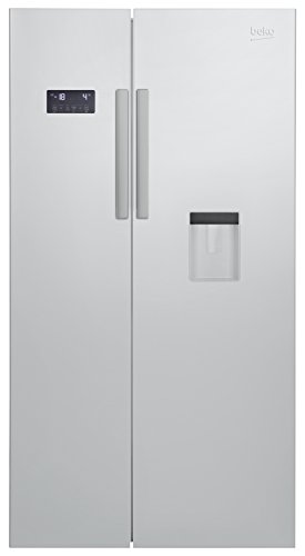 Beko GN 163221 S - Frigorífico side-by-side (Integrado, Plata, Puerta americana, 630 L, SN, T, 43 Db)