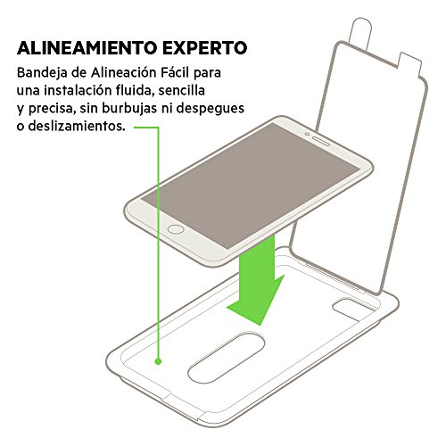 Belkin ScreenForce - Protector de Pantalla Edge to Edge Ultraglass para iPhone 6/7/8 (Cobertura de Borde a Borde, Cristal Templado) Color Blanco