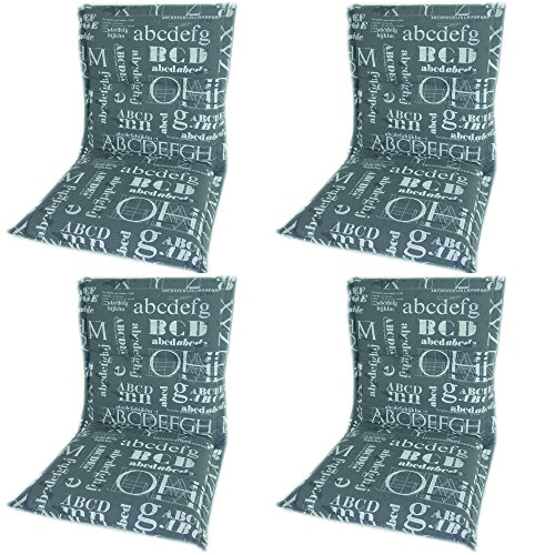 Beo 4-er BE110 Aruba NL - Lehner Baja Sea 110 Aruba saumauflage NL de Baja Lehner, Alrededor de 52 x 100 cm, 7 cm de Espesor, de Color Gris