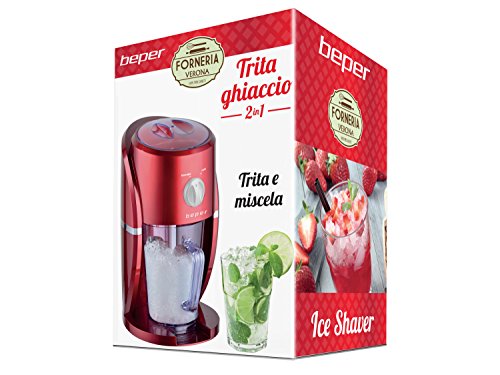 Beper BES-24378 Picador de hielo, plástico