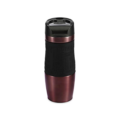 BERGNER Termo mug 400ml Acero Inoxidable Pink Neon Classic