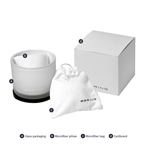 BERING Reloj Analógico para Mujer de Cuarzo con Correa en Acero Inoxidable 10729-741