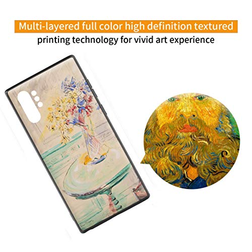 Berkin Arts Suzanne Duchamp para Samsung Galaxy Note 10 Pro/Caja del teléfono Celular de Arte/Impresión Giclee UV en la Cubierta del móvil(Interno con Gueridon)
