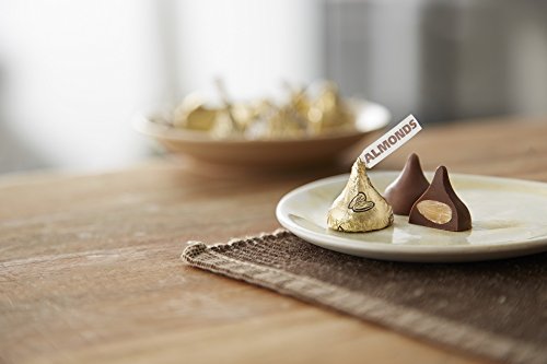 Besos de Hershey 's Chocolate con leche con almendras 150 g