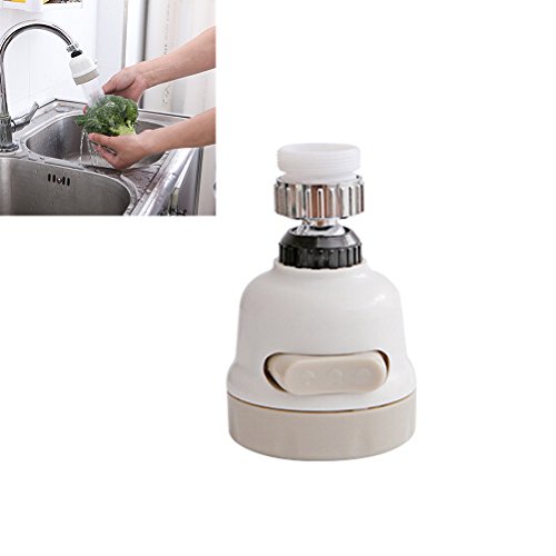 BESTOMZ Regulador de Agua Ajustable de la regadera Grifo de la Ducha Grifo de la Cocina del baño Grifo de Ahorro de Agua