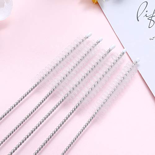 BESTONZON - Pajitas de limpieza (acero inoxidable, nailon, 8 x 23 cm, 5 unidades)