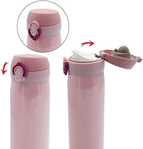 Bestqe Pewdiepie Logo Botellas de agua de acero inoxidable con aislamiento al vacío de doble pared Taza de viaje Termo de agua 17 oz
