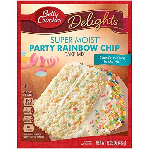 Betty Crocker Rainbow Cake Mix 432g pack of 1