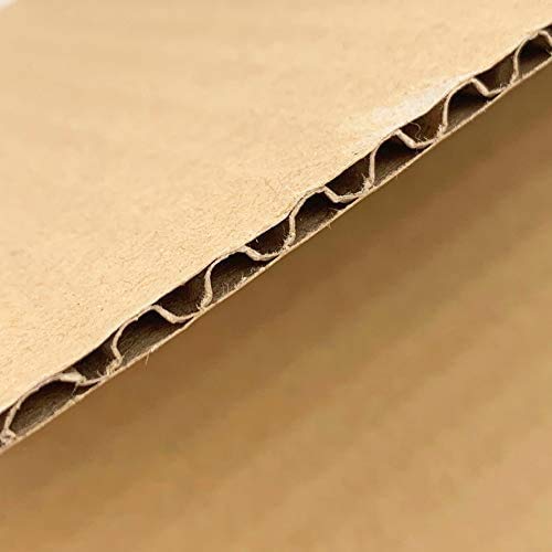 BEUFIRST Pack de 20 cajas de cartón con asas (Tallas M y XL). Cajas para mudanzas, almacenaje y transporte muy resistentes. Alto gramaje en canal simple reforzado y cartón ecológico. (440x300x300 mm)