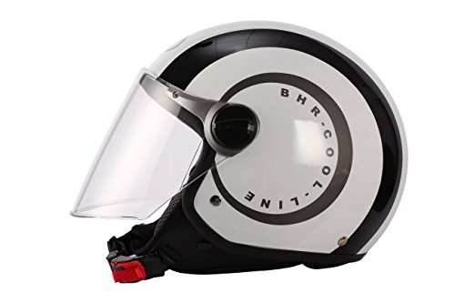 BHR 93796 Demi-Jet Cool A 710 Casco de Moto, Talla 53/54 (XS)