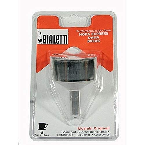 Bialetti le Cafetiere Filtro de recambio para moka Dama de 6 tazas