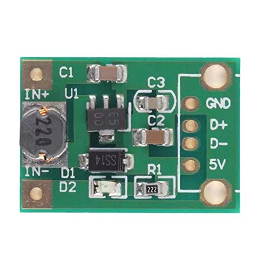 BINGFANG-W Conductor del Motor DC-DC 1V-5V 5V 500mA for 30pcs convertidor del Alza Step Up Potencia de Alta eficiencia Accesorios Módulo Impresora 3D