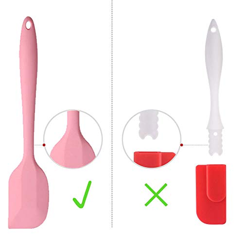 BINHAI Juego de utensilios de cocina de silicona de – espátula para untar, cepillo de pastelería, batidor de huevos, espátula,cepillo de aceite, utensilios de cocina, para cocinar y hornear