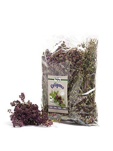 Biojoy Orégano premium BÍO, flores y tallos enteros desecados Origanum vulgare (250 g)