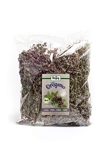 Biojoy Orégano premium BÍO, flores y tallos enteros desecados Origanum vulgare (250 g)